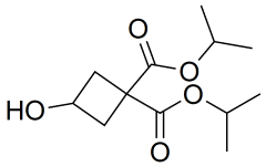 1,1-bis(propan-2-yl) 3-hydroxycyclobutane-1,1-dicarboxylate