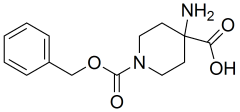4-amino-1-[(benzyloxy)carbonyl]piperidine-4-carboxylic acid