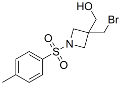 [3-(bromomethyl)-1-(4-methylbenzenesulfonyl)azetidin-3-yl]methanol
