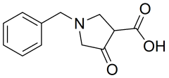 1-benzyl-4-oxopyrrolidine-3-carboxylic acid