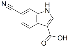 6-cyano-1H-indole-3-carboxylic acid