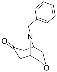 9-benzyl-3-oxa-9-azabicyclo[3.3.1]nonan-7-one