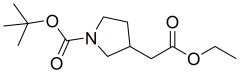 tert-butyl 3-(2-ethoxy-2-oxoethyl)pyrrolidine-1-carboxylate
