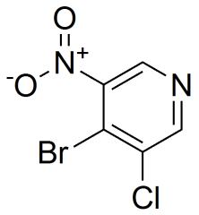 4-bromo-3-chloro-5-nitropyridine