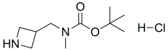 tert-butyl N-(azetidin-3-ylmethyl)-N-methylcarbamate hydrochloride