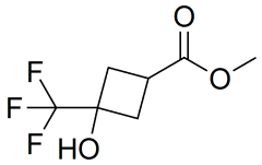 methyl 3-hydroxy-3-(trifluoromethyl)cyclobutane-1-carboxylate