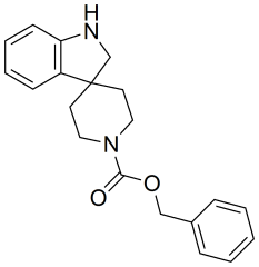 benzyl 1,2-dihydrospiro[indole-3,4'-piperidine]-1'-carboxylate