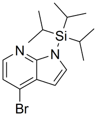 4-bromo-1-[tris(propan-2-yl)silyl]-1H-pyrrolo[2,3-b]pyridine