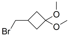 3-(bromomethyl)-1,1-dimethoxycyclobutane