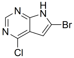 6-bromo-4-chloro-7H-pyrrolo[2,3-d]pyrimidine