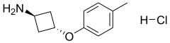 trans-3-(p-tolyloxy)cyclobutan-1-amine hydrochloride