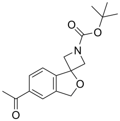 tert-butyl 5'-acetyl-3'H-spiro[azetidine-3,1'-[2]benzofuran]-1-carboxylate