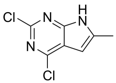 2,4-dichloro-6-methyl-7H-pyrrolo[2,3-d]pyrimidine