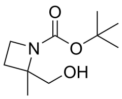 tert-butyl 2-(hydroxymethyl)-2-methylazetidine-1-carboxylate