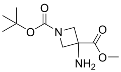 1-(tert-butyl) 3-methyl 3-aminoazetidine-1,3-dicarboxylate