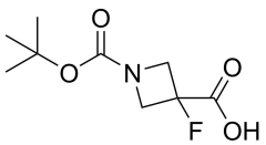 1-[(tert-butoxy)carbonyl]-3-fluoroazetidine-3-carboxylic acid