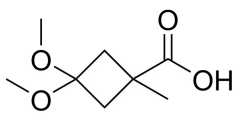 3,3-dimethoxy-1-methylcyclobutane-1-carboxylic acid