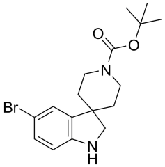 tert-butyl 5-bromo-1,2-dihydrospiro[indole-3,4'-piperidine]-1'-carboxylate