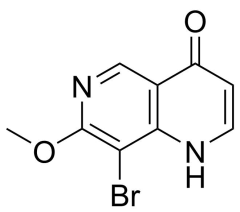 8-bromo-7-methoxy-1,4-dihydro-1,6-naphthyridin-4-one