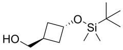 trans-3-[[(1,1-dimethylethyl)dimethylsilyl]oxy]cyclobutanemethanol