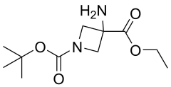 1-tert-butyl 3-ethyl 3-aminoazetidine-1,3-dicarboxylate