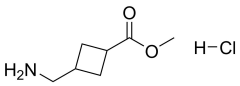 methyl 3-(aminomethyl)cyclobutane-1-carboxylate hydrochloride