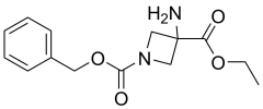 1-benzyl 3-ethyl 3-aminoazetidine-1,3-dicarboxylate
