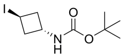 trans-tert-butyl 3-iodocyclobutylcarbamate
