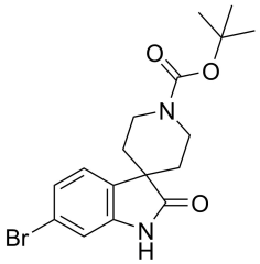 tert-butyl 6-bromo-2-oxo-1,2-dihydrospiro[indole-3,4'-piperidine]-1'-carboxylate