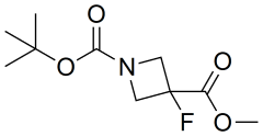 1-tert-butyl 3-methyl 3-fluoroazetidine-1,3-dicarboxylate