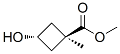 trans-methyl 3-hydroxy-1-methyl-cyclobutanecarboxylate