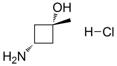 trans-3-hydroxy-3-methylcyclobutylamine hydrochloride