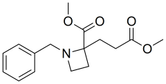 methyl 1-benzyl-2-(3-methoxy-3-oxopropyl)azetidine-2-carboxylate