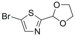 5-bromo-2-(1,3-dioxolan-2-yl)-1,3-thiazole