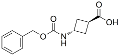 trans-3-(cbz-amino)cyclobutanecarboxylic acid