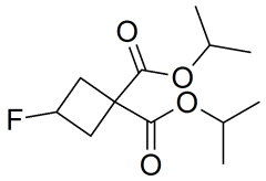 1,1-bis(propan-2-yl) 3-fluorocyclobutane-1,1-dicarboxylate