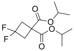 1,1-bis(propan-2-yl) 3,3-difluorocyclobutane-1,1-dicarboxylate
