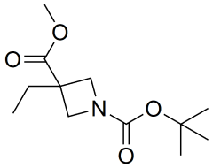 1-tert-butyl 3-methyl 3-ethylazetidine-1,3-dicarboxylate