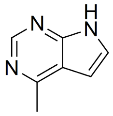 4-methyl-7H-pyrrolo[2,3-d]pyrimidine