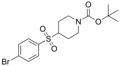 tert-butyl 4-(4-bromobenzenesulfonyl)piperidine-1-carboxylate