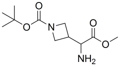 tert-butyl 3-(1-amino-2-methoxy-2-oxoethyl)azetidine-1-carboxylate