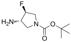tert-butyl (3R,4R)-3-amino-4-fluoropyrrolidine-1-carboxylate