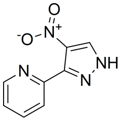 2-(4-nitro-1H-pyrazol-3-yl)pyridine