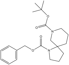 1-benzyl 7-tert-butyl 1,7-diazaspiro[4.5]decane-1,7-dicarboxylate