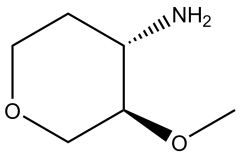 (3R,4S)-3-methoxyoxan-4-amine