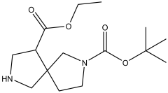 2-tert-butyl 9-ethyl 2,7-diazaspiro[4.4]nonane-2,9-dicarboxylate