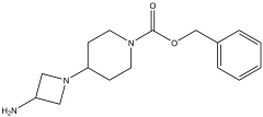 benzyl 4-(3-aminoazetidin-1-yl)piperidine-1-carboxylate
