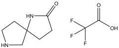 1,7-diazaspiro[4.4]nonan-2-one trifluoroacetate
