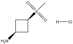 cis-3-methylsulfonylcyclobutylamine hydrochloride