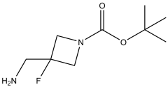 tert-butyl 3-(aminomethyl)-3-fluoroazetidine-1-carboxylate